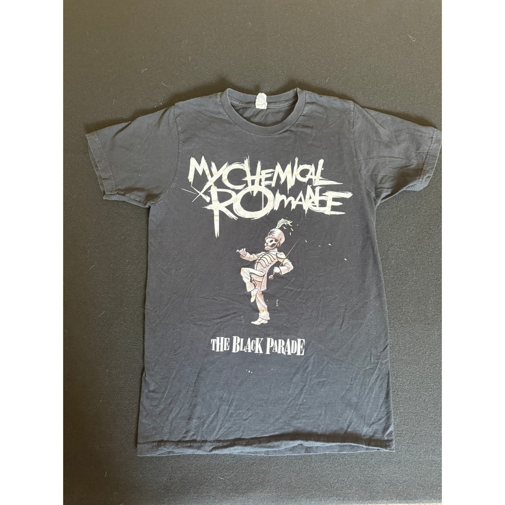 My Chemical Romance T Shirt Mens Small Black Excellent The Black Parade Band Tee